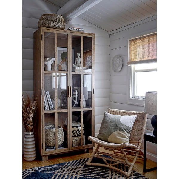 Ваза от бял фаянс, височина 18 cm Elora - Bloomingville-image-4