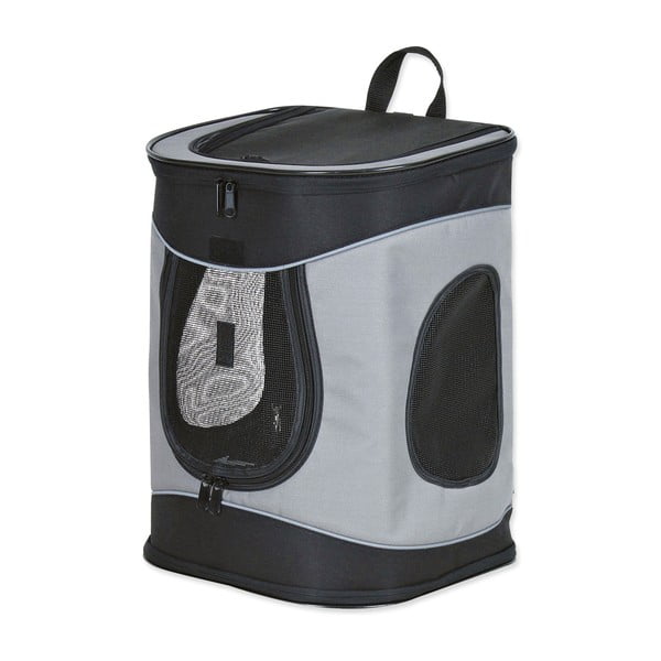 Сива раница за домашни любимци 30x34 cm Trixie Timon – Plaček Pet Products