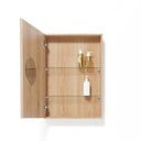 Стенно шкафче за баня от дъбова дървесина Slimfit - Wireworks