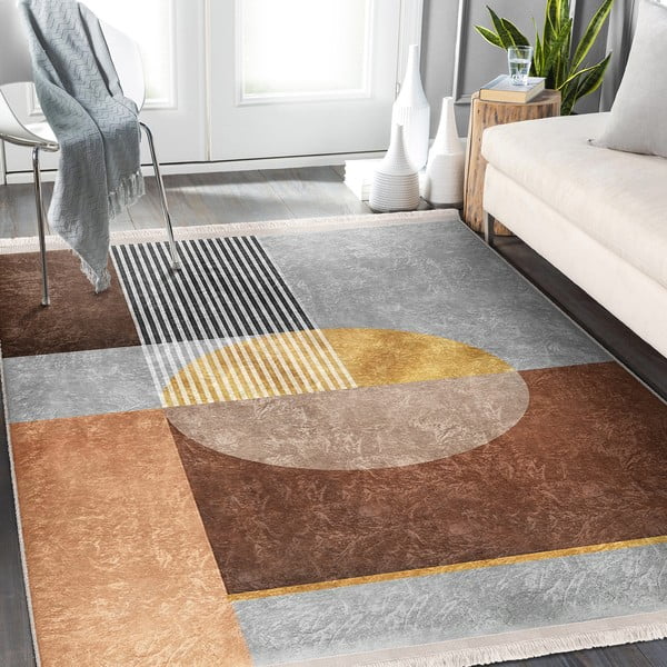 Сиво-кафяв килим 160x230 cm - Mila Home-image-3