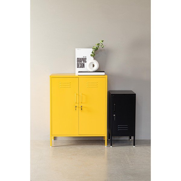 Светлорозово метално заключващ се шкафче 35x76x40 cm Cambridge – Yes Everyday-image-1