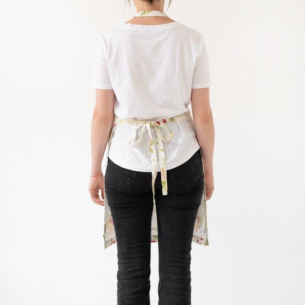Коледна ленена престилка Merry, 80 x 55 cm Daily Apron - Linen Tales-image-2
