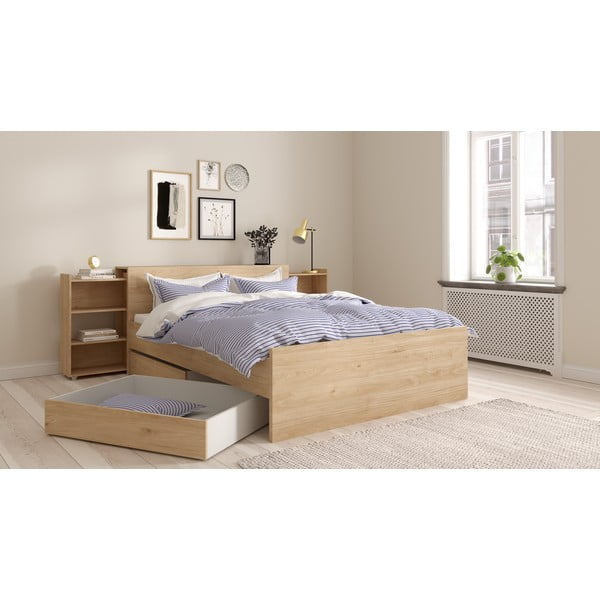 Табла за легло в естествен цвят 145x80 cm Naia – Tvilum-image-1