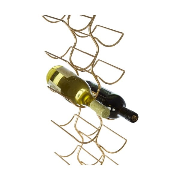 Метален стелаж за вино в златисто, брой бутилки 12 Wren – Premier Housewares-image-3