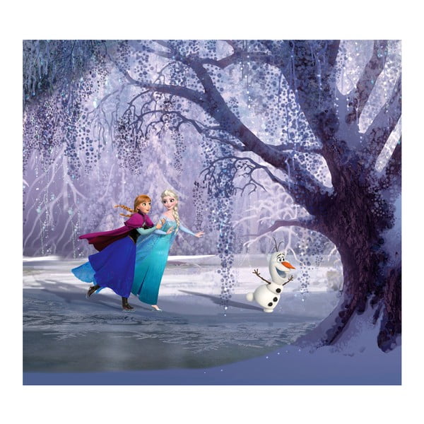 Foto závěs AG Design Frozen Ledové Království, 160 x 180 cm