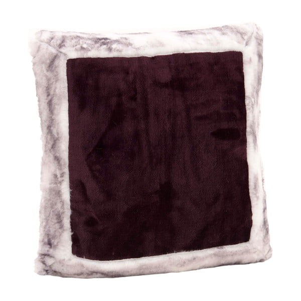 Fialový povlak na polštář InArt Fur, 40 x 40 cm