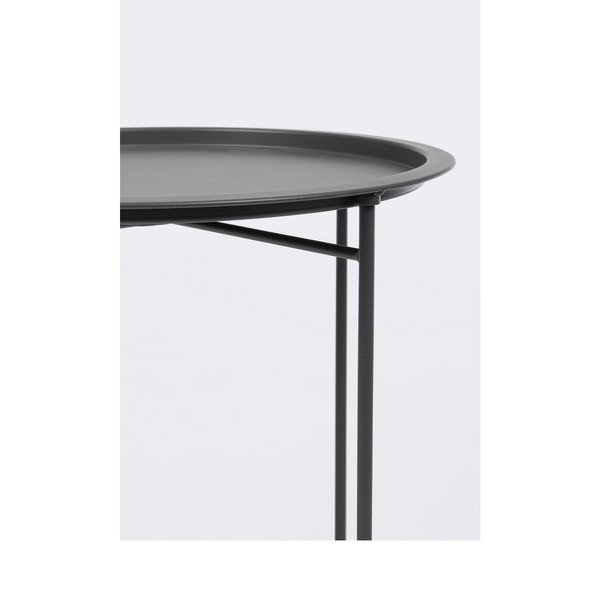 Стоманена кръгла градинска масичка ø 46 cm Austin – Bizzotto-image-1