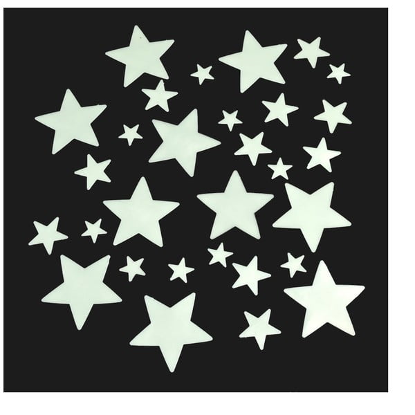 Комплект от 30 светещи звезди - Rex London-image-4