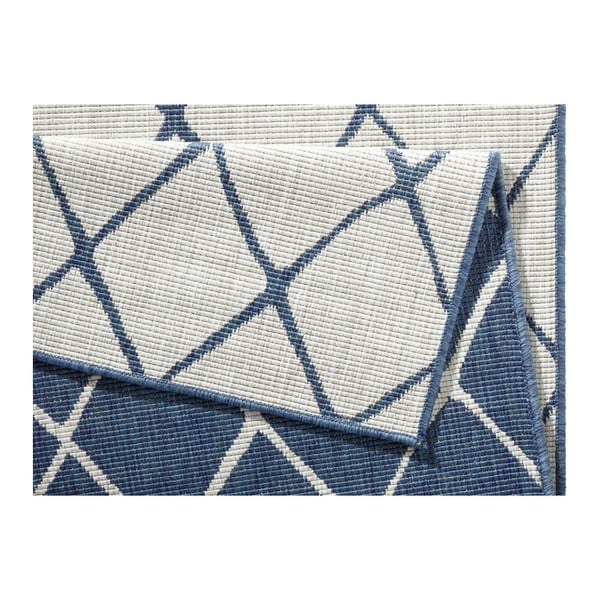 Синьо-кремав килим на открито , 120 x 170 cm Malaga - NORTHRUGS-image-4