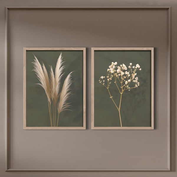 Картини в комплект 2 бр. 30x40 cm Boho – Styler-image-2