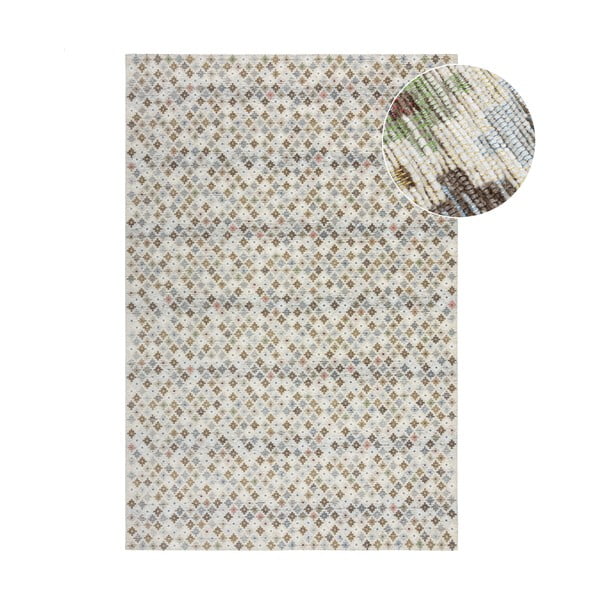 Кремав килим 200x290 cm Abstract Diamond – Flair Rugs