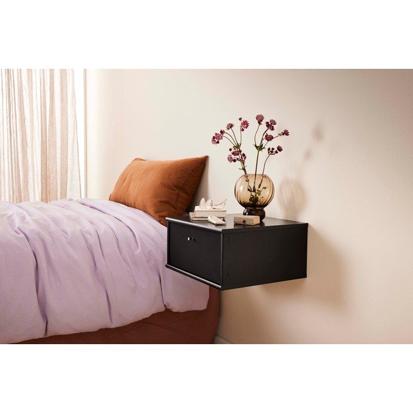 Черно висящо нощно шкафче Mistral - Hammel Furniture-image-1