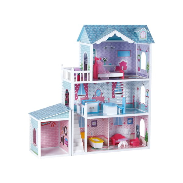 Детска дървена къща за кукли Deluxe Villa - Legler