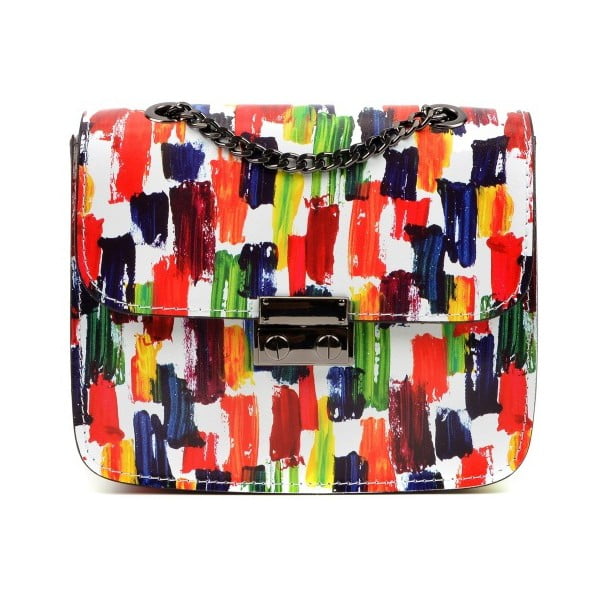 Цветна кожена чанта Parejo - Luisa Vannini