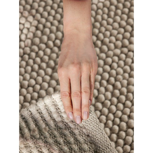 Бежов ръчно изработен вълнен килим 160x230 cm Richmond Diana – Ted Baker-image-3