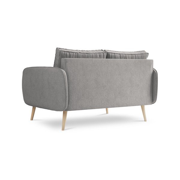 Сив диван Lento, 158 cm - Kooko Home-image-3