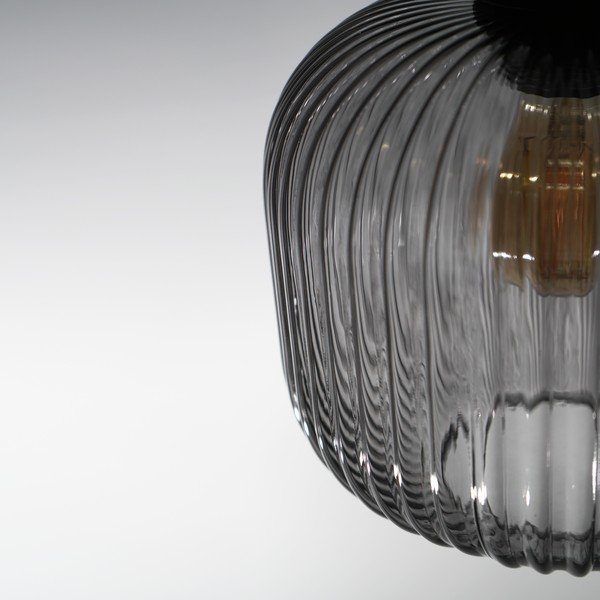 Черно висящо осветително тяло, височина 127,5 cm Garbo - SULION-image-1