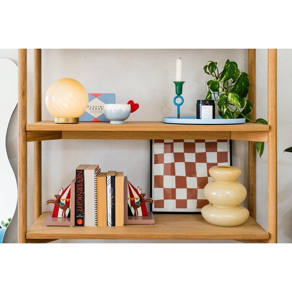 Светложълта настолна лампа със стъклен абажур (височина 17 cm) Summer Globe – Leitmotiv-image-1