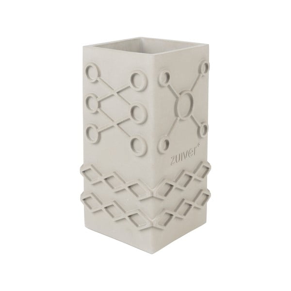 Светлосива бетонна ваза Graphic - Zuiver