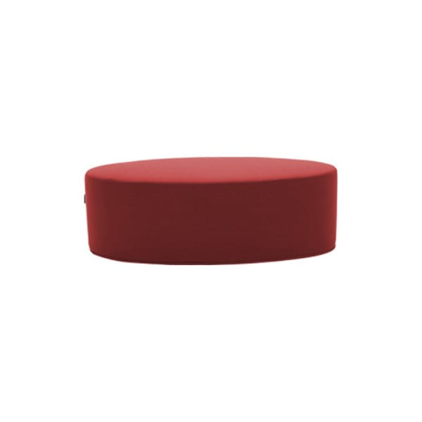 Червен пуф Bon-Bon Eco Cotton Red, дължина 60 cm - Softline
