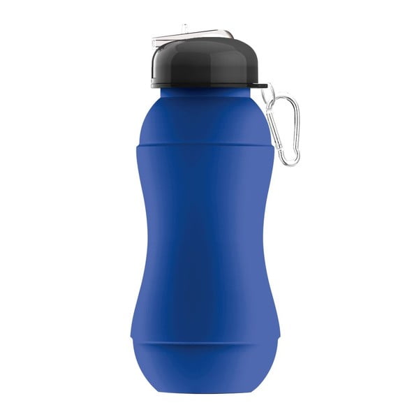 Revoluční sportovní lahev Sili-Squeeze, modrá, 700 ml