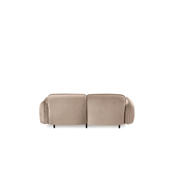 Бежов кадифен диван 188 cm Bean – EMKO-image-4