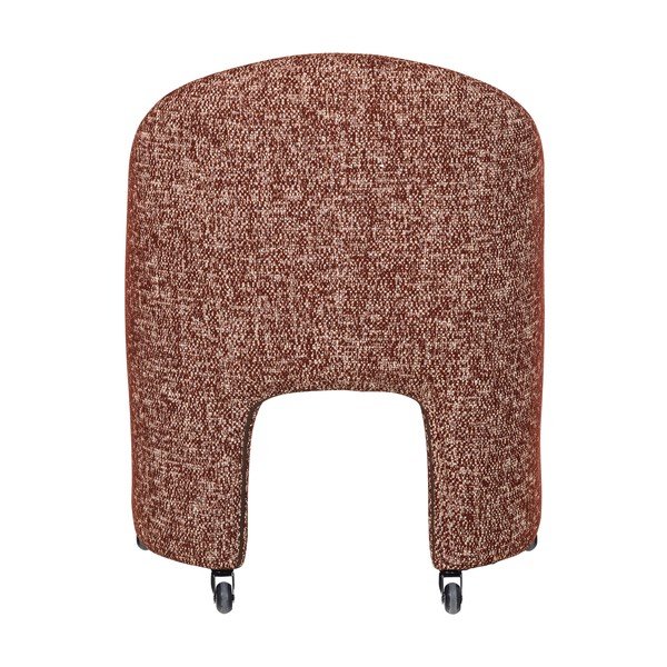 Теракотен тапициран офис стол Cordo – WOOOD-image-4