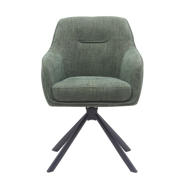 Зелени тапицирани трапезни столове в комплект 2 бр. Avola – Unique Furniture-image-1