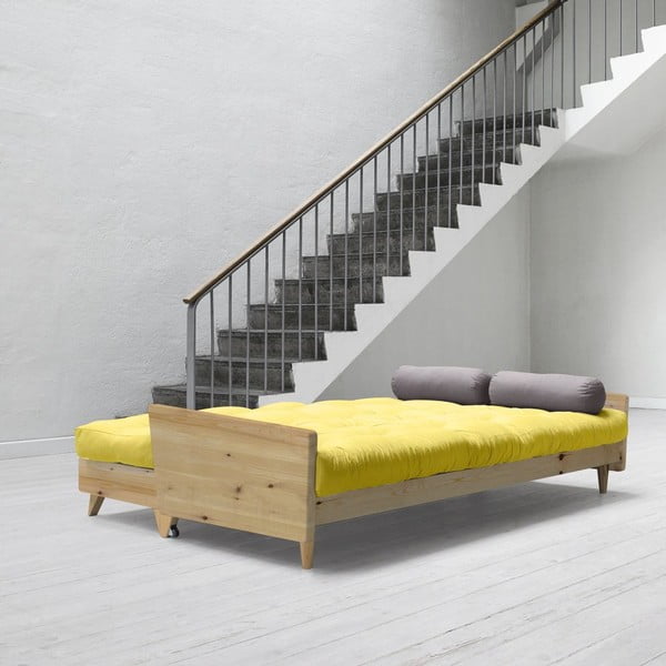 Rozkládací pohovka Karup Indie Clear Lacquered/Pistacio/Gris-image-1