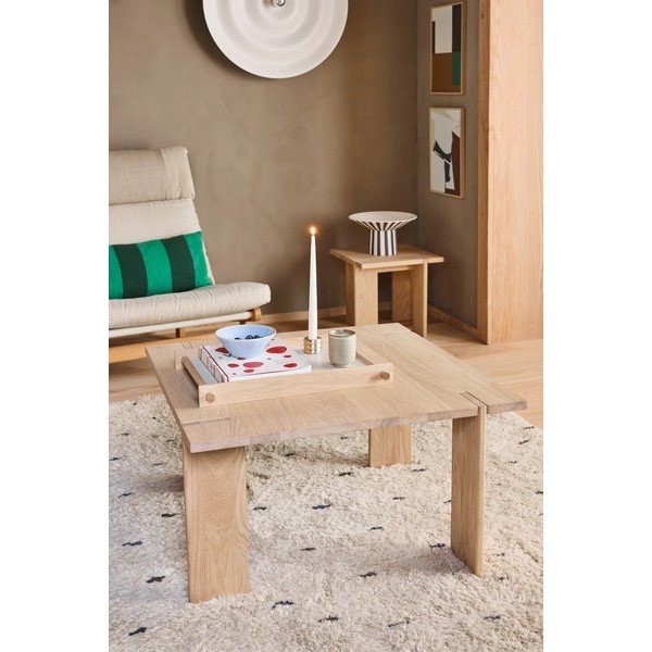 Черно-бял/бежова глинена купа ø 30 cm Toppu – OYOY Living Design-image-2