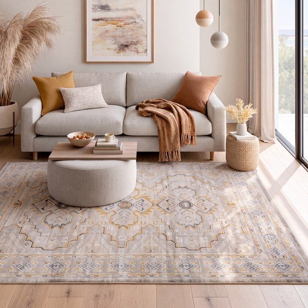 Бежов килим 154x230 cm Berta – Universal-image-1