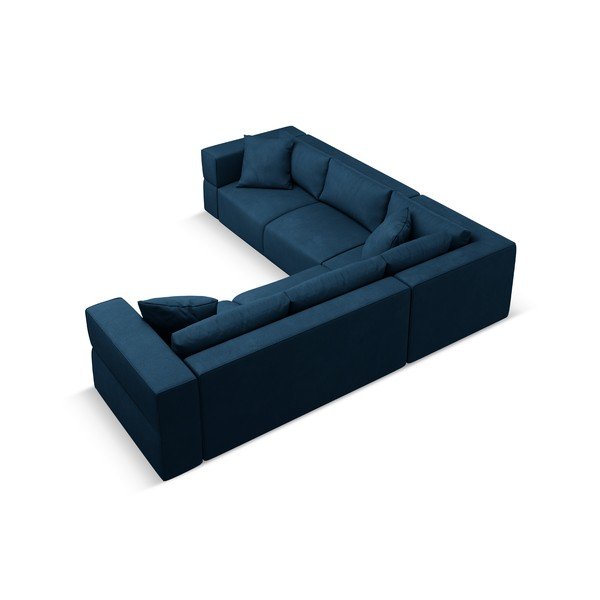 Син променлив ъглов диван Esther – Milo Casa-image-3