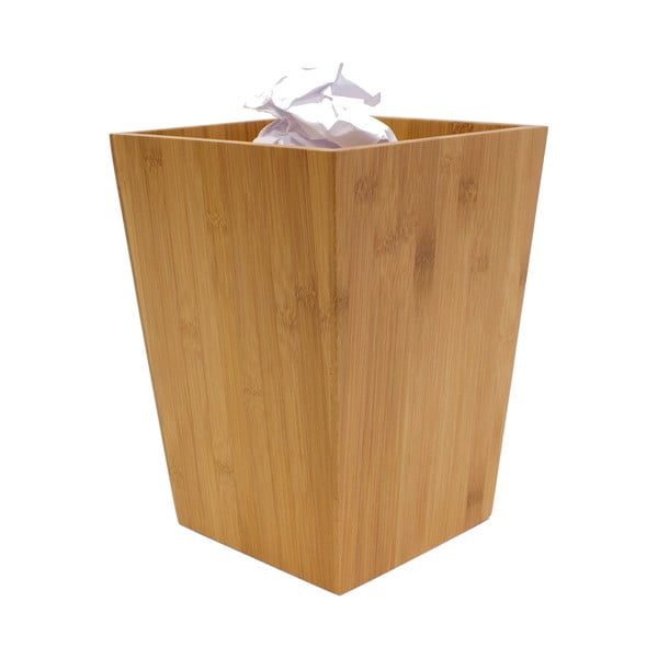 Бамбуково кошче за боклук в естествен цвят 3 l – MSV-image-4