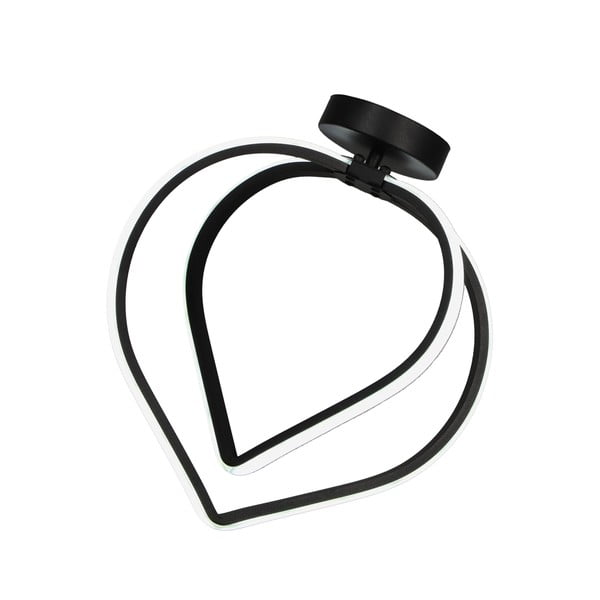 Черно метално LED осветително тяло за таван Pars – Squid Lighting-image-3