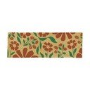 Изтривалка от кокосови влакна 40x120 cm Red & Green Floral – Artsy Doormats