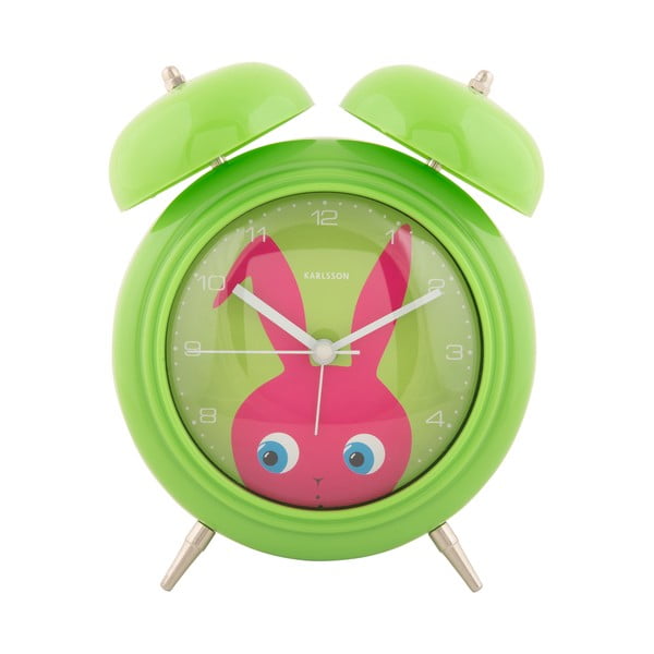 Детски будилник ø 15 cm Peekaboo Bunny – Karlsson