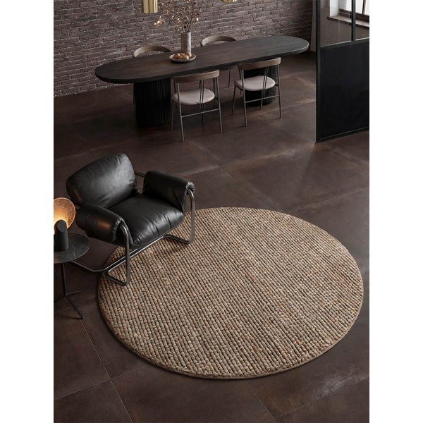 Кръгъл килим в естествен цвят ø 160 cm Wilma – Villeroy&Boch-image-1