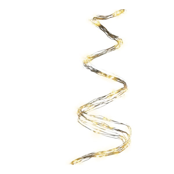 Прозрачна LED светлинна верига, 240 светлини, дължина 1,5 м - DecoKing-image-2