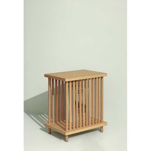 Странична масичка от декор от дъб  27x37 cm Acorn – Hübsch-image-3