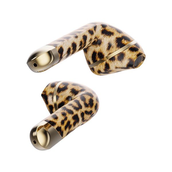 Безжични слушалки с кутия Air 1 Leopard - Happy Plugs-image-3