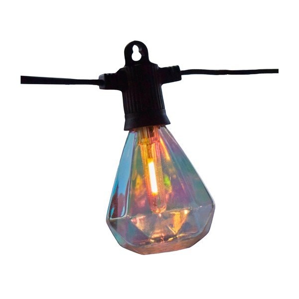 Светлинна верига с 10 броя крушки за контакт със соларен панел, дължина 300 cm Marcus – Sirius