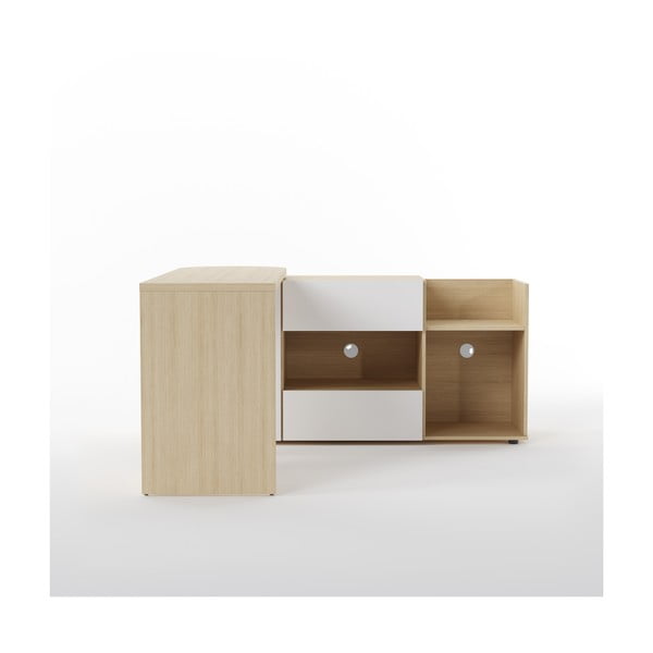 Работна маса с дъбов плот 48x159 cm Tango – TemaHome-image-4