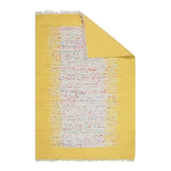 Жълти еко килими Yolk, 80 x 300 cm - Eko Halı