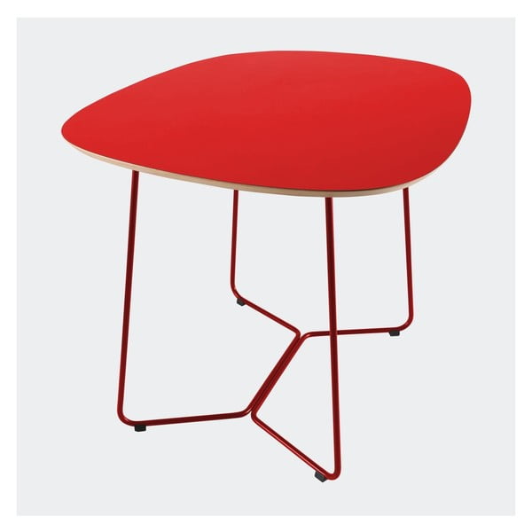 Stůl Maple, menší, červený