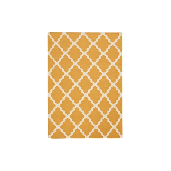 Ručně tkaný koberec Kilim Design Four Orange, 160x230 cm