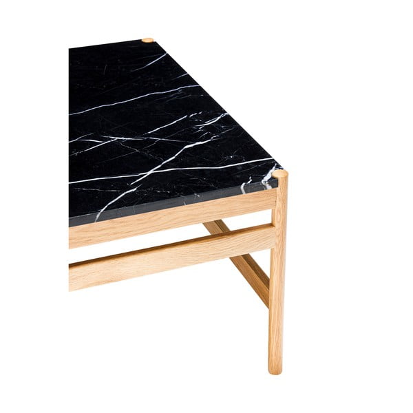 Мраморна странична масичка 40x60 cm Raw – Hübsch-image-2