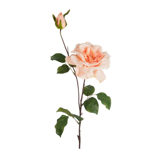 Umělá růže s poupětem J-Line