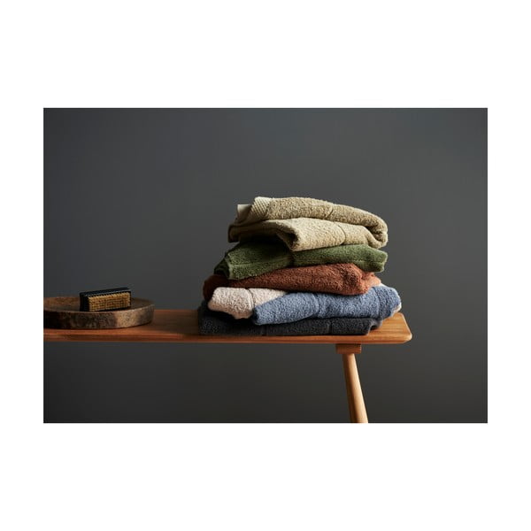 Тъмносива памучна кърпа от тери 50x100 cm Line – Södahl-image-3