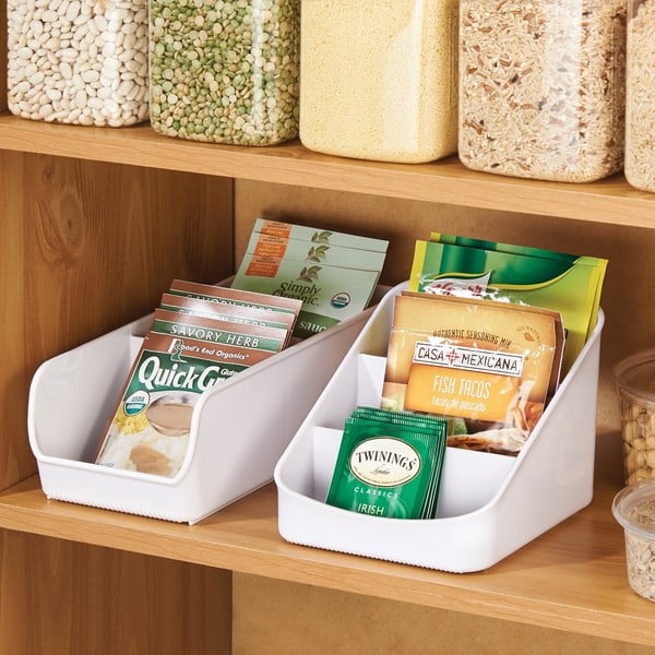 Бял органайзер за подправки iDesign Linus - iDesign-image-1