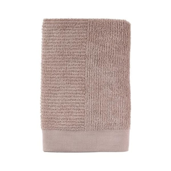 Бежова памучна кърпа за баня 140x70 cm Classic - Zone